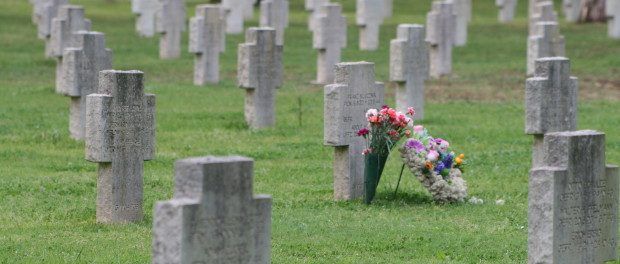 sbarco di anzio, cimiteri militari